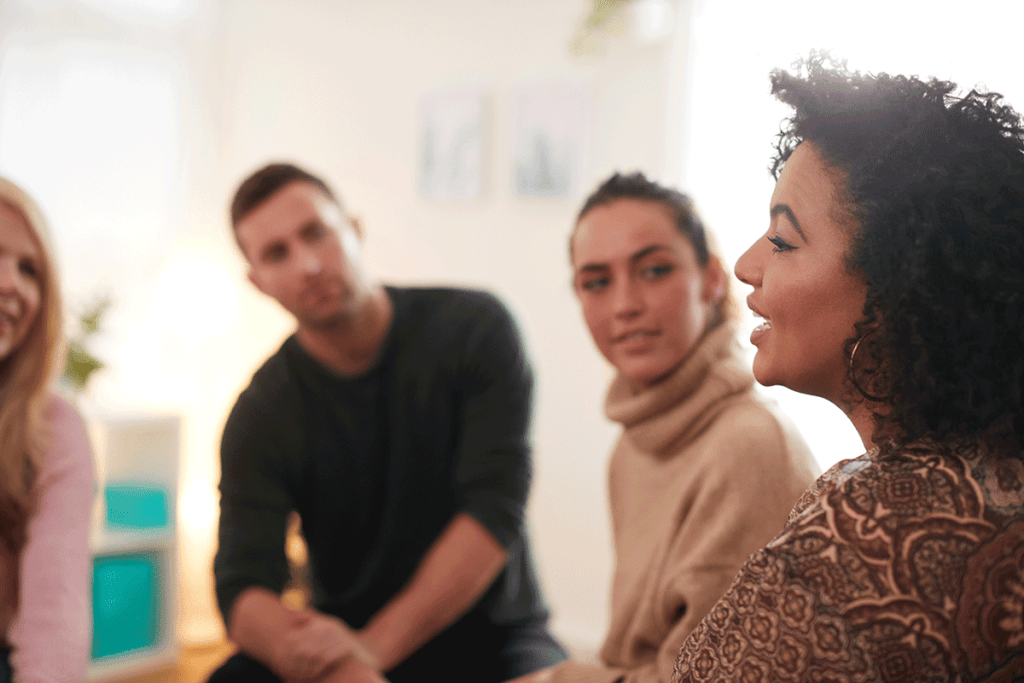 a 12 step program helps a diverse group of people maintain their sobriety on their recovery journey after addiction treatment